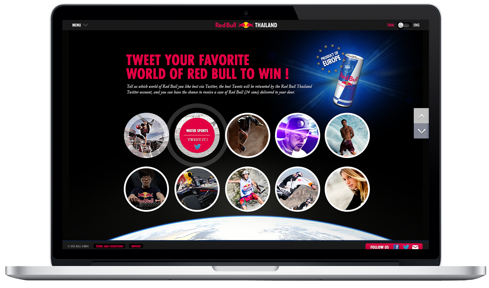 Red Bull Thailand Campaign.