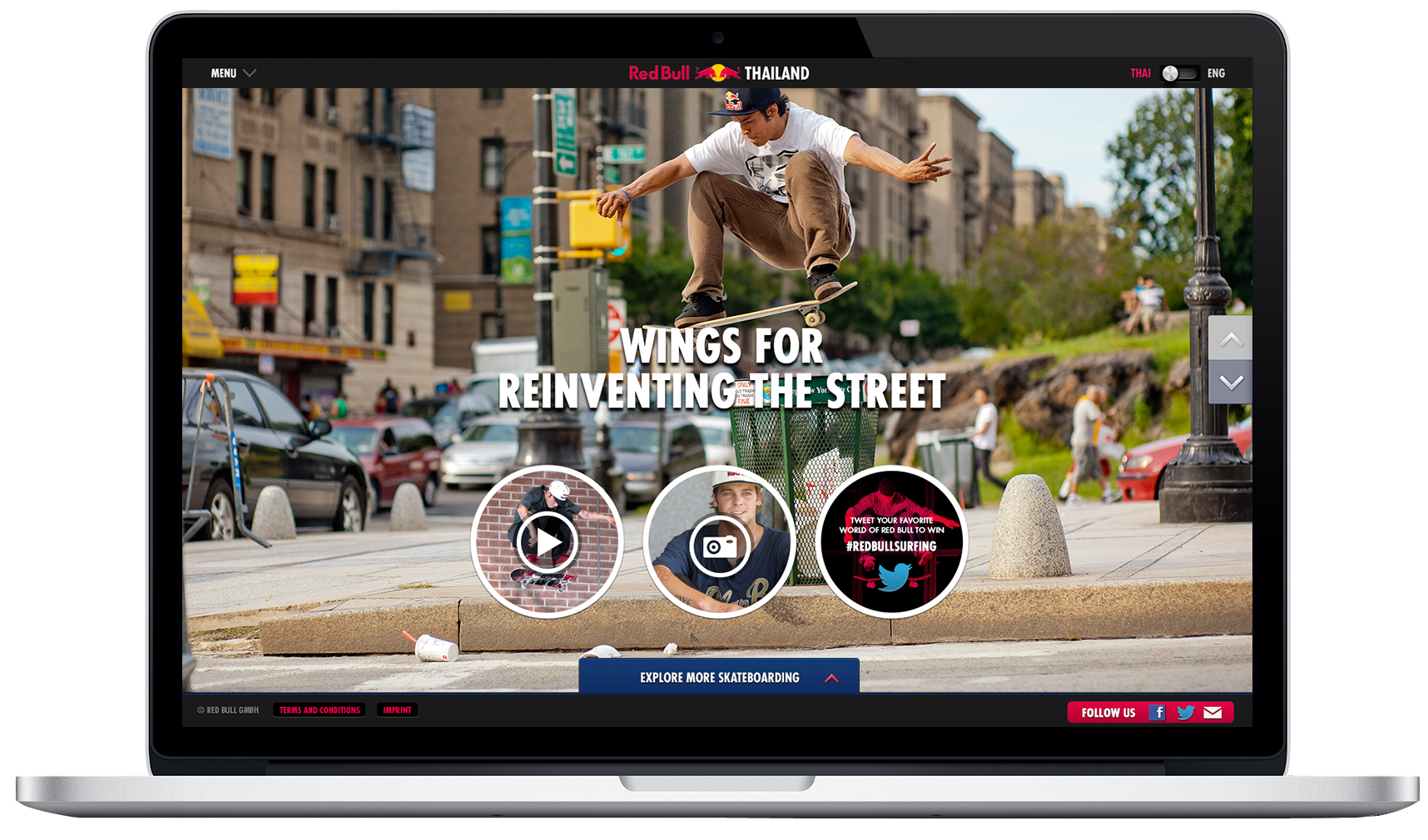 Red Bull Thailand Campaign.