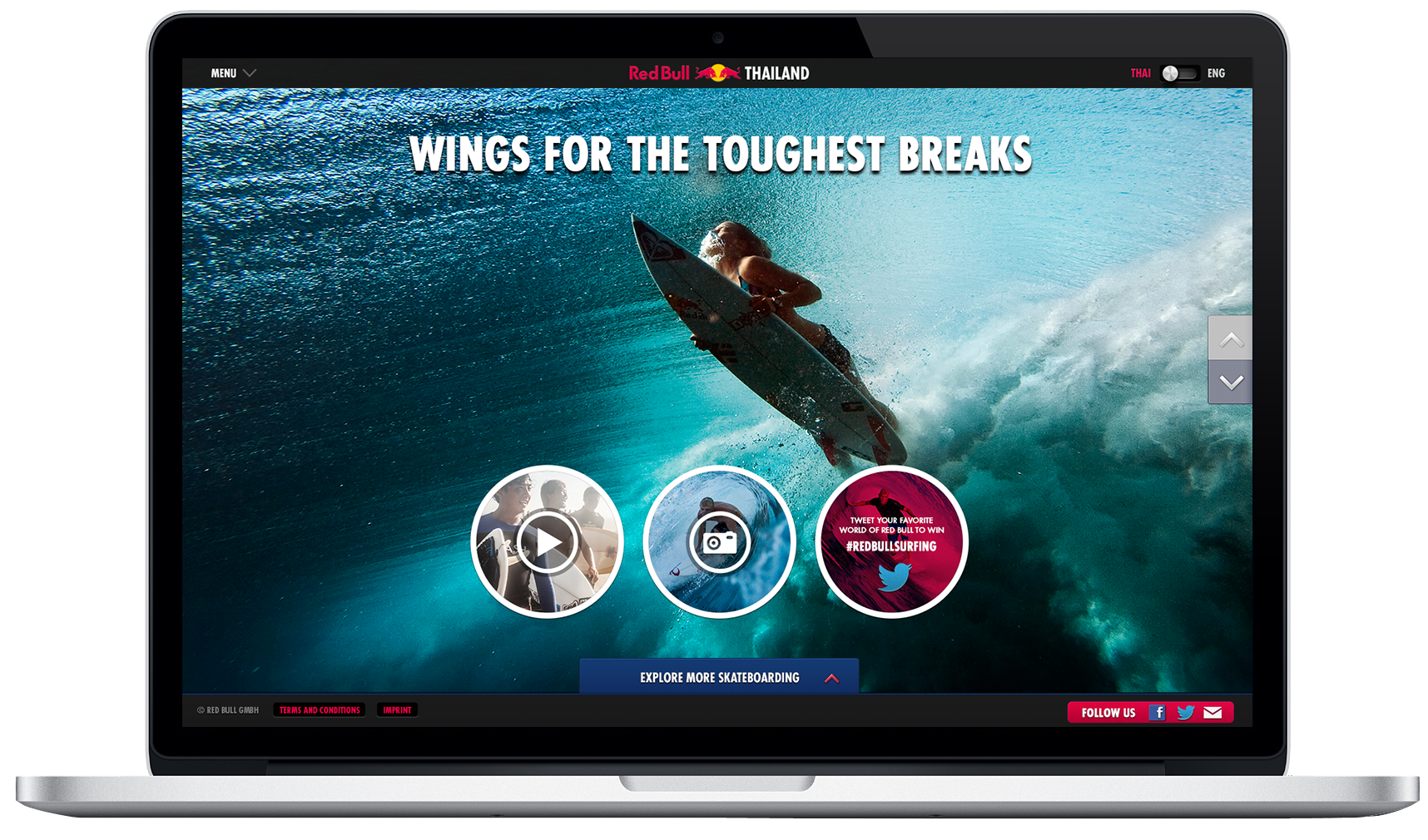 Red Bull Thailand Campaign.