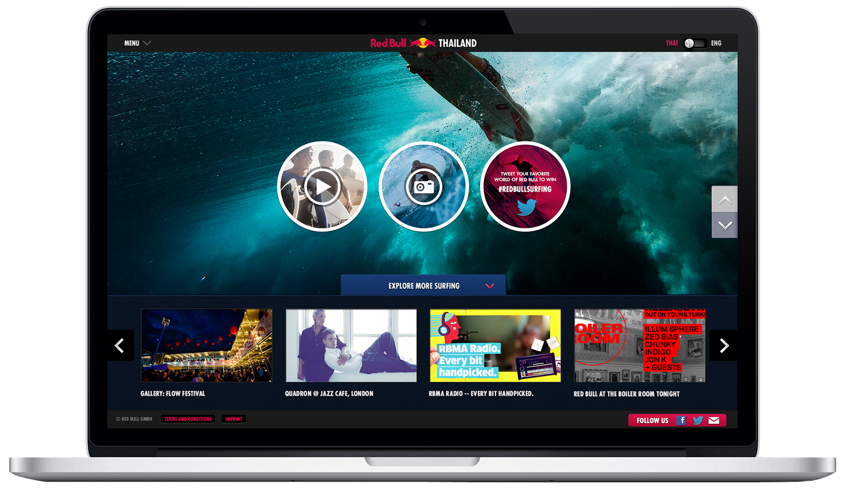 Red Bull Thailand Campaign.